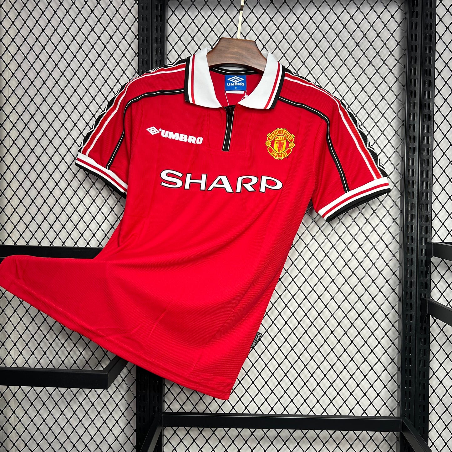 Manchester United Maillot Domicile Retro 98/99