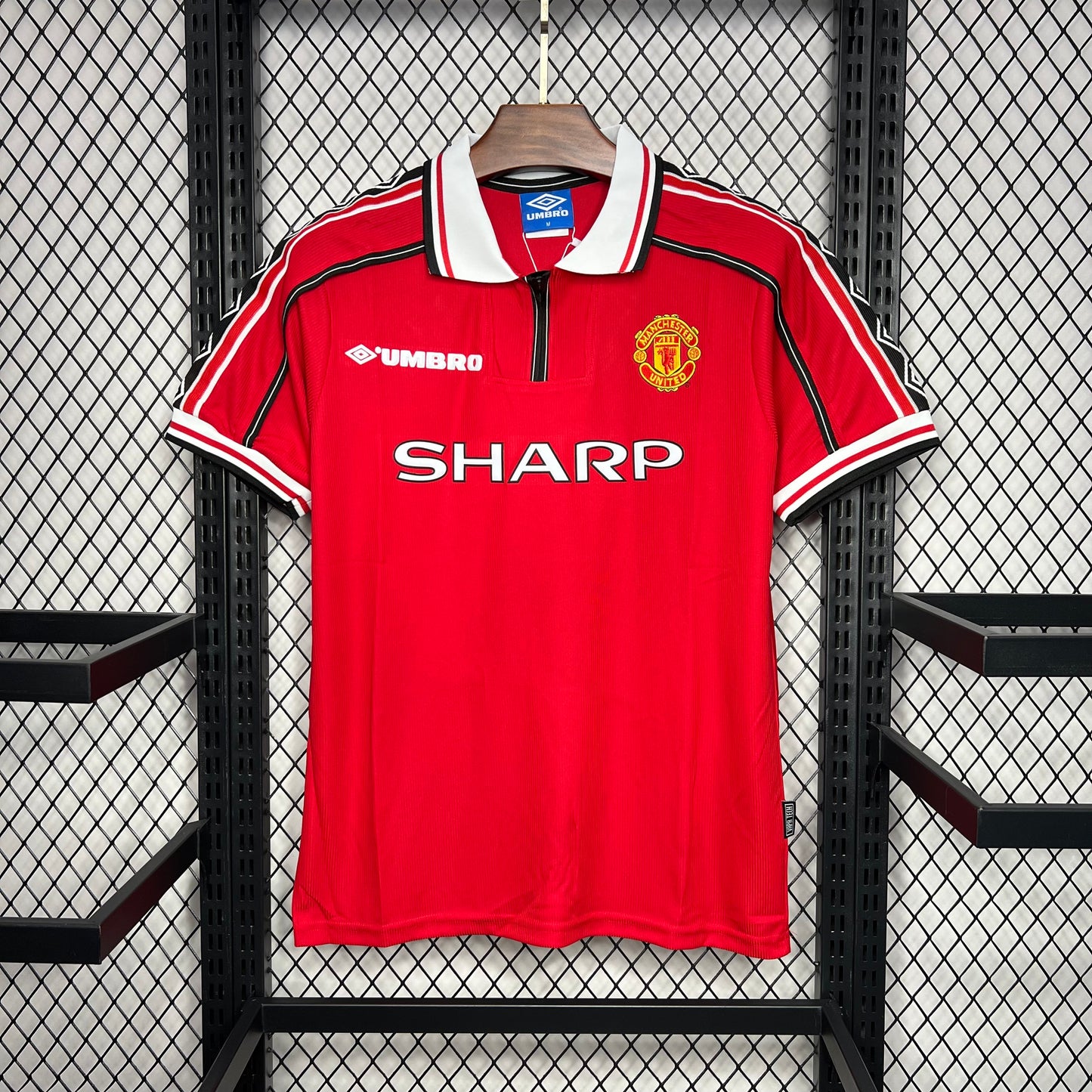 Manchester United Maillot Domicile Retro 98/99