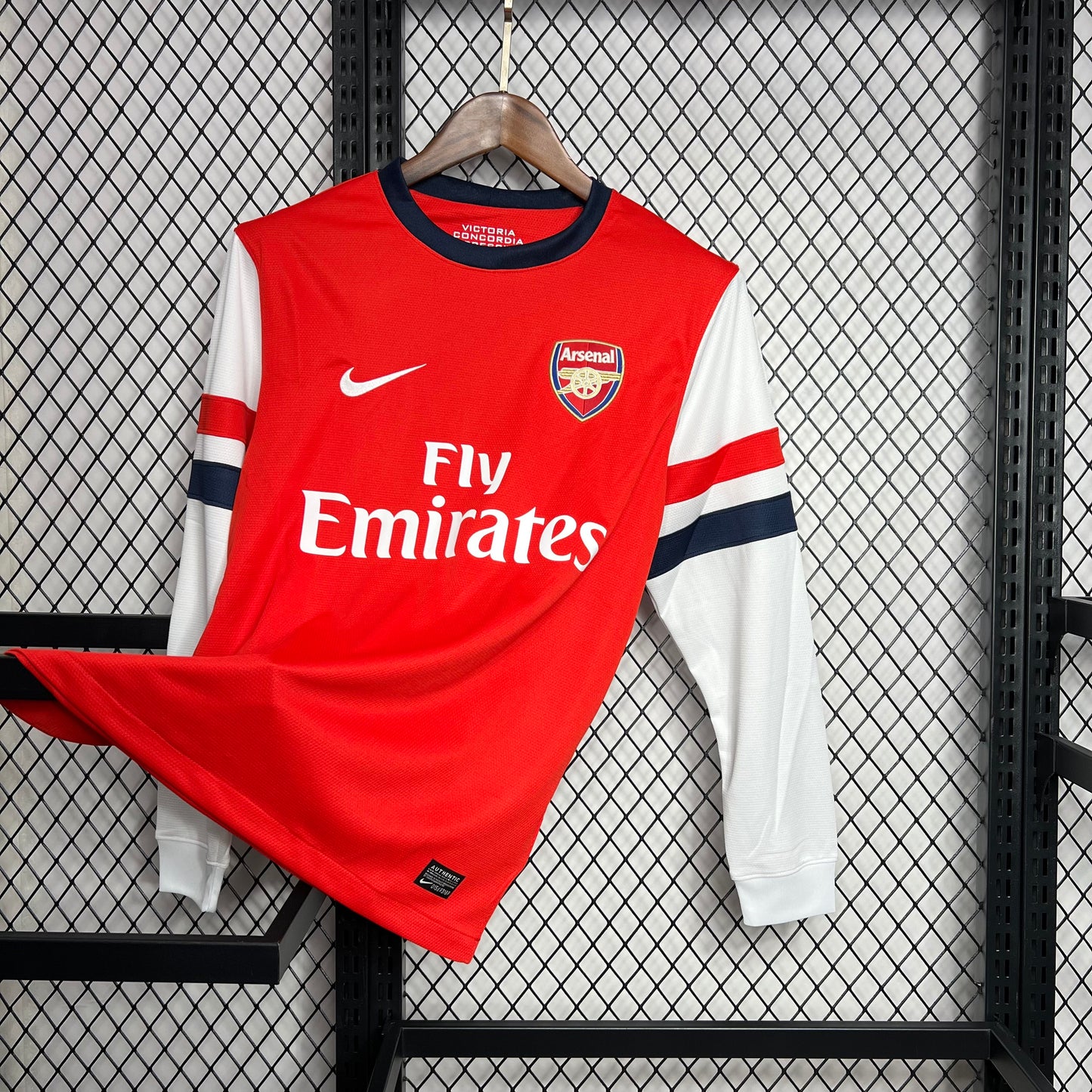 Arsenal Maillot Domicile Retro Manches Longues 12/13