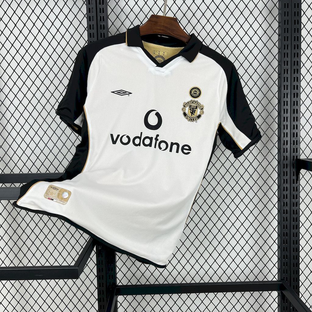 Manchester United Maillot Extérieur Retro 01/02