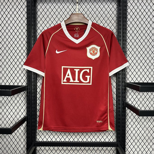 Manchester United Maillot Domicile Retro 06/07