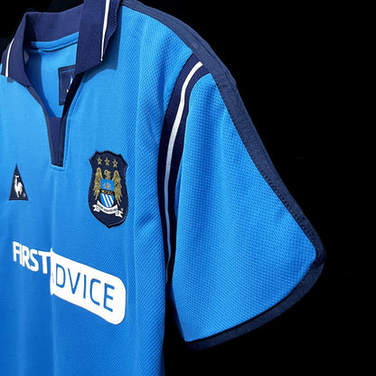 Manchester City Maillot Domicile Retro 02/03