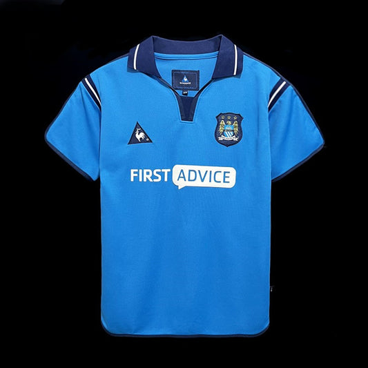Manchester City Maillot Domicile Retro 02/03