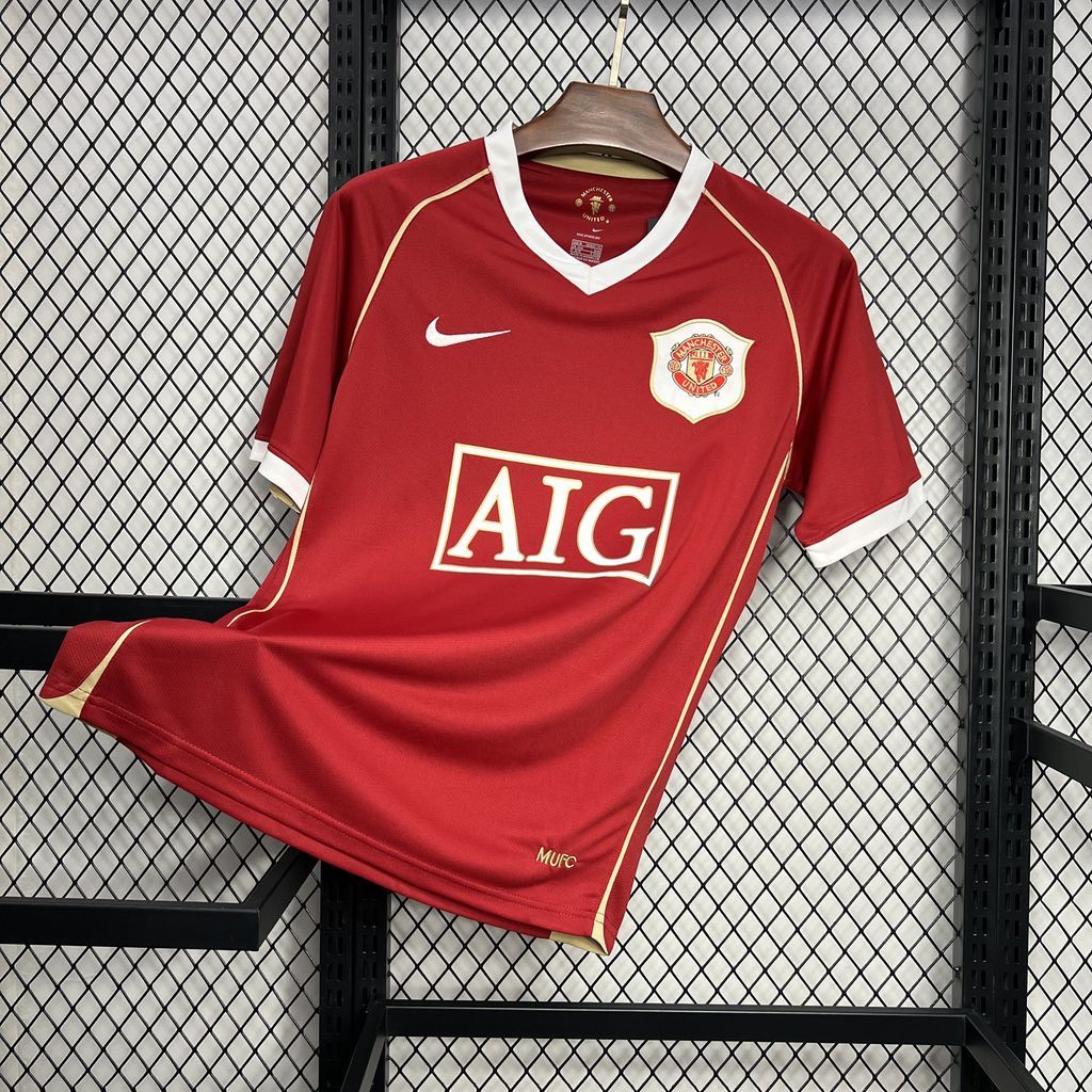 Manchester United Maillot Domicile Retro 06/07
