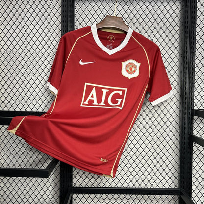 Manchester United Maillot Domicile Retro 06/07
